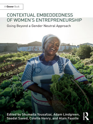 cover image of Contextual Embeddedness of Women's Entrepreneurship